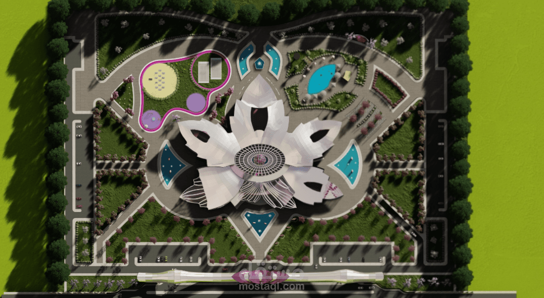 تصميم مركز Beauty center