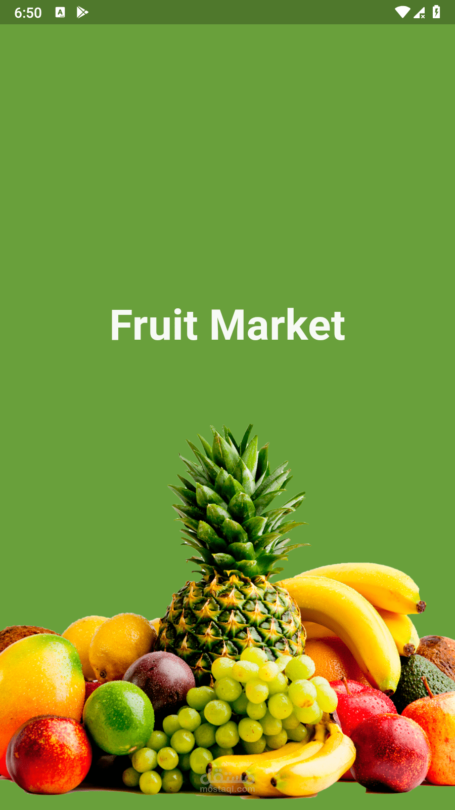 تطبيق Fruit Market — متجر فواكه وخضروات ومكسرات
