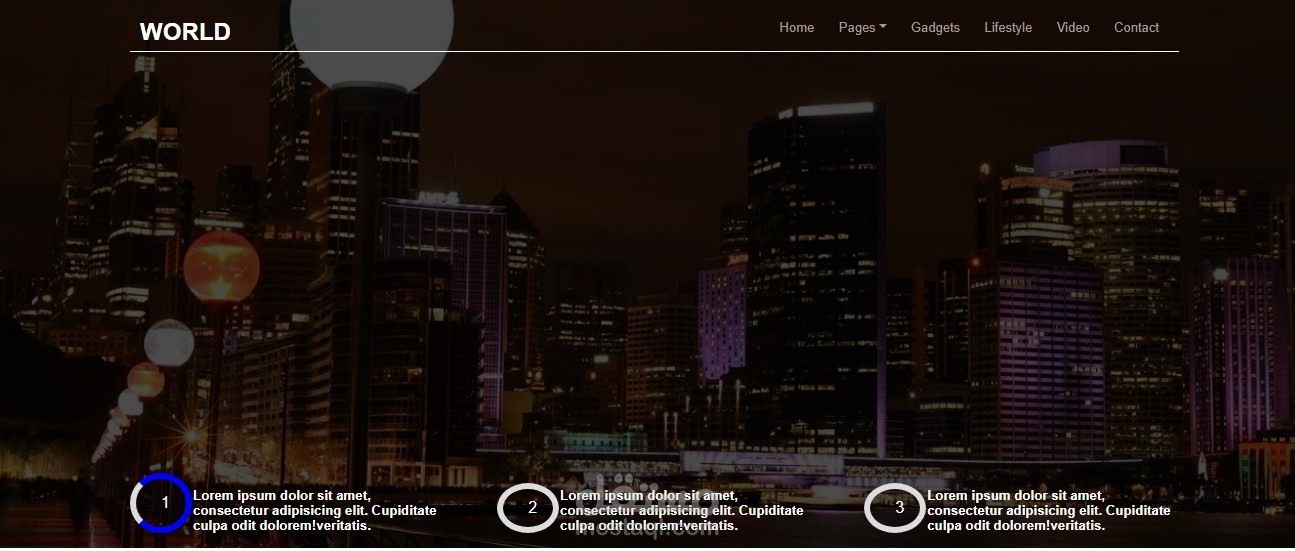 إنشاء وتصميم موقع ويب احترافي ومتجاوب بأحدث التقنيات