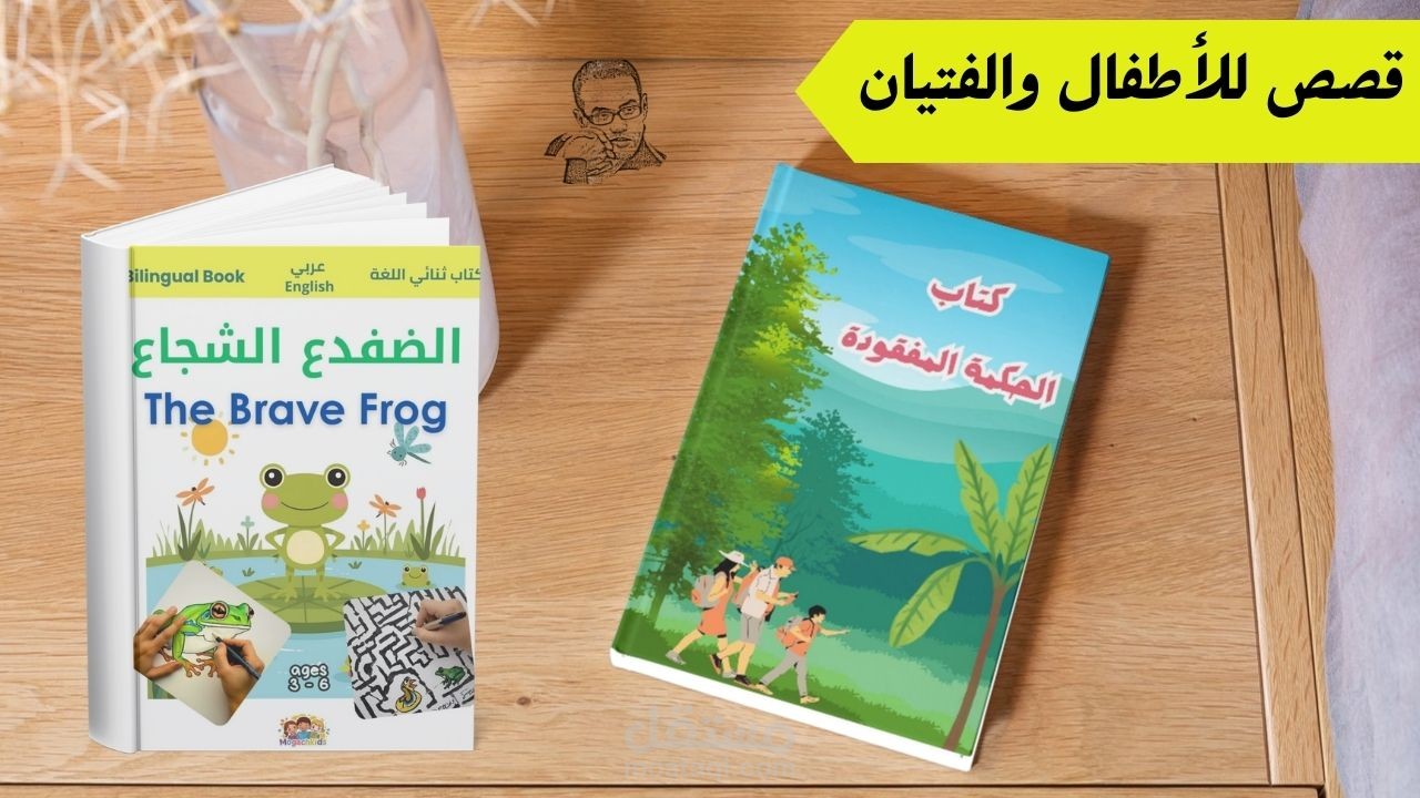 كتابة قصص احترافية للأطفال والفتيان.