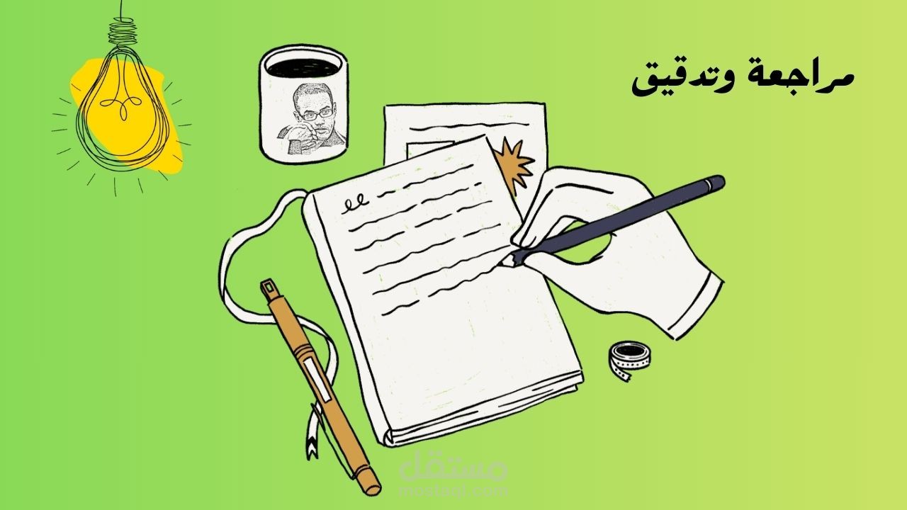 مراجعة وتدقيق لغوي احترافي للمحتوى