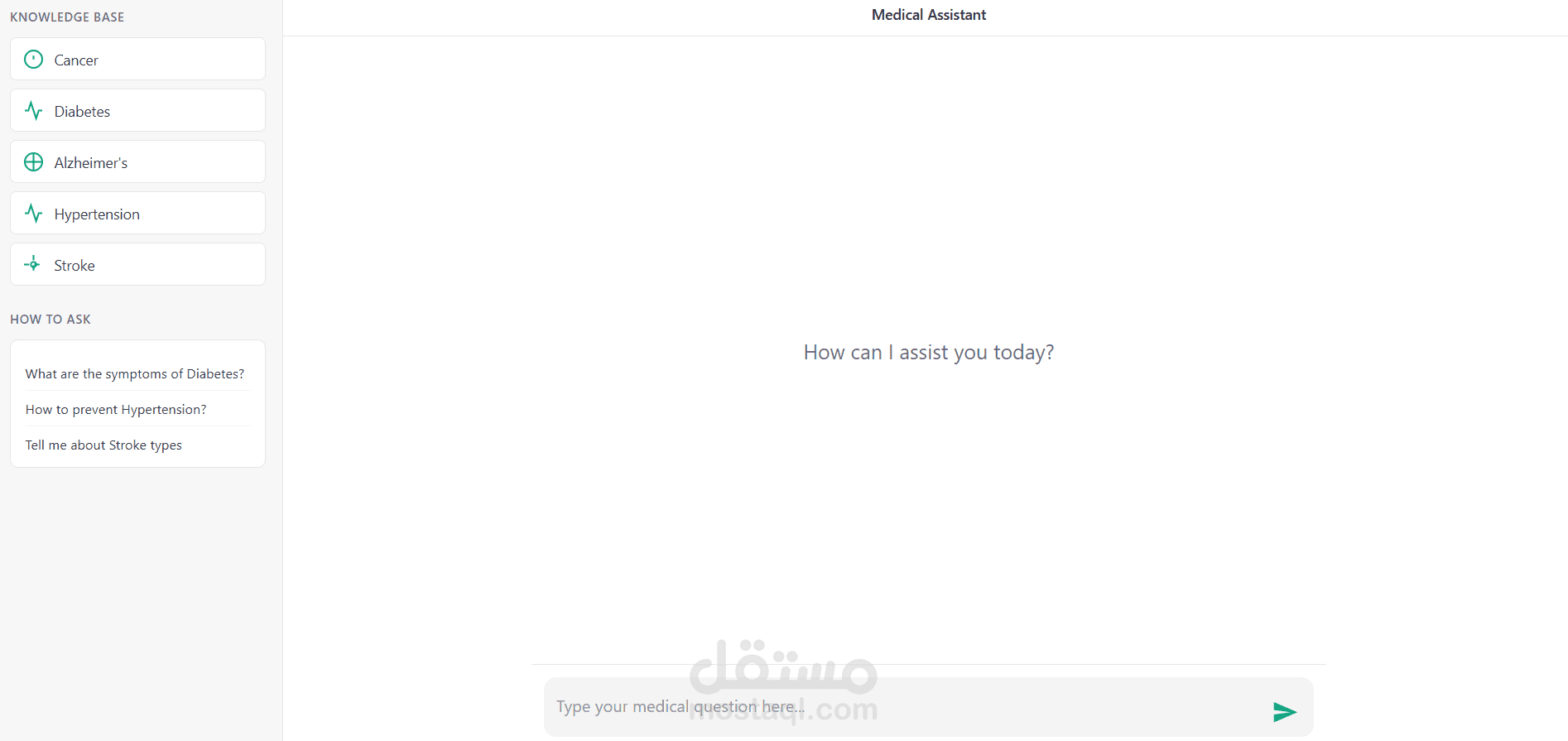 AI Medical Assistant Chatbot using NLP and Deep Learning (Flask Web App)