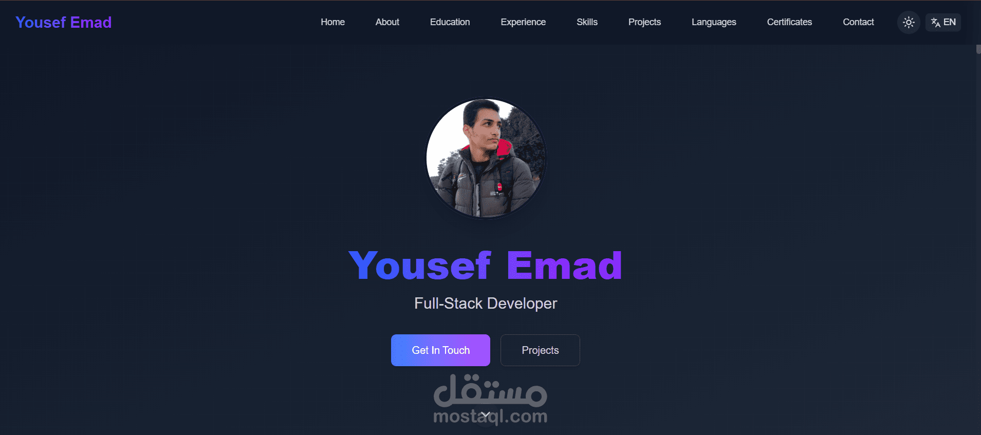 portfolio website
