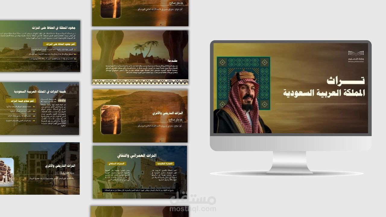 عرض تقديمي عن تراث المملكة العربية السعودية