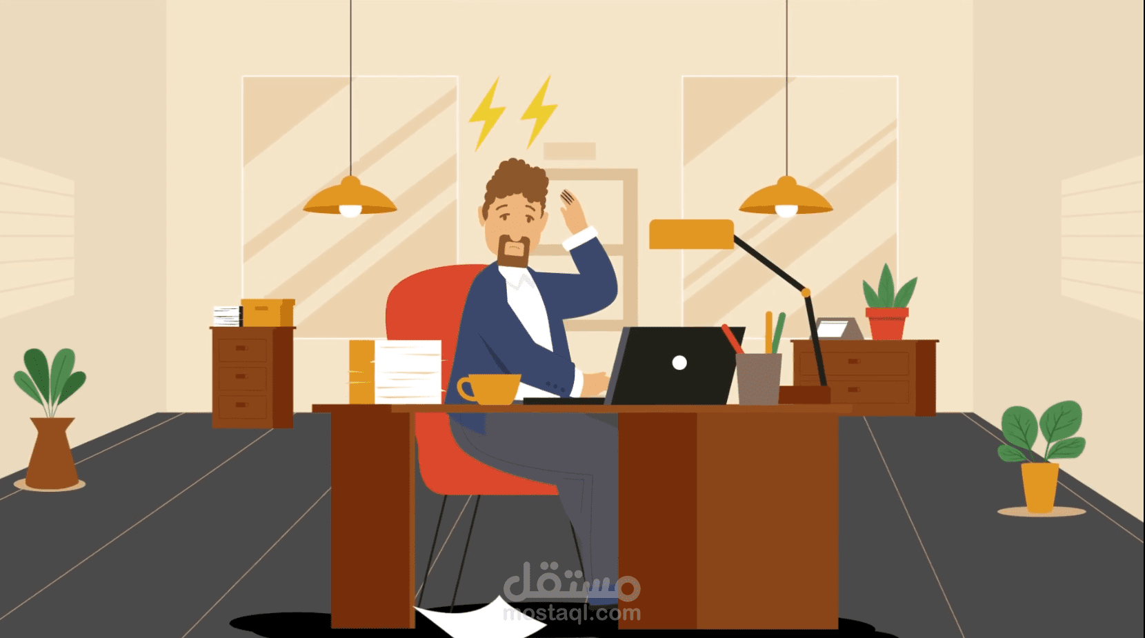 اعلان موشن جرافيك لمنتج اسورة