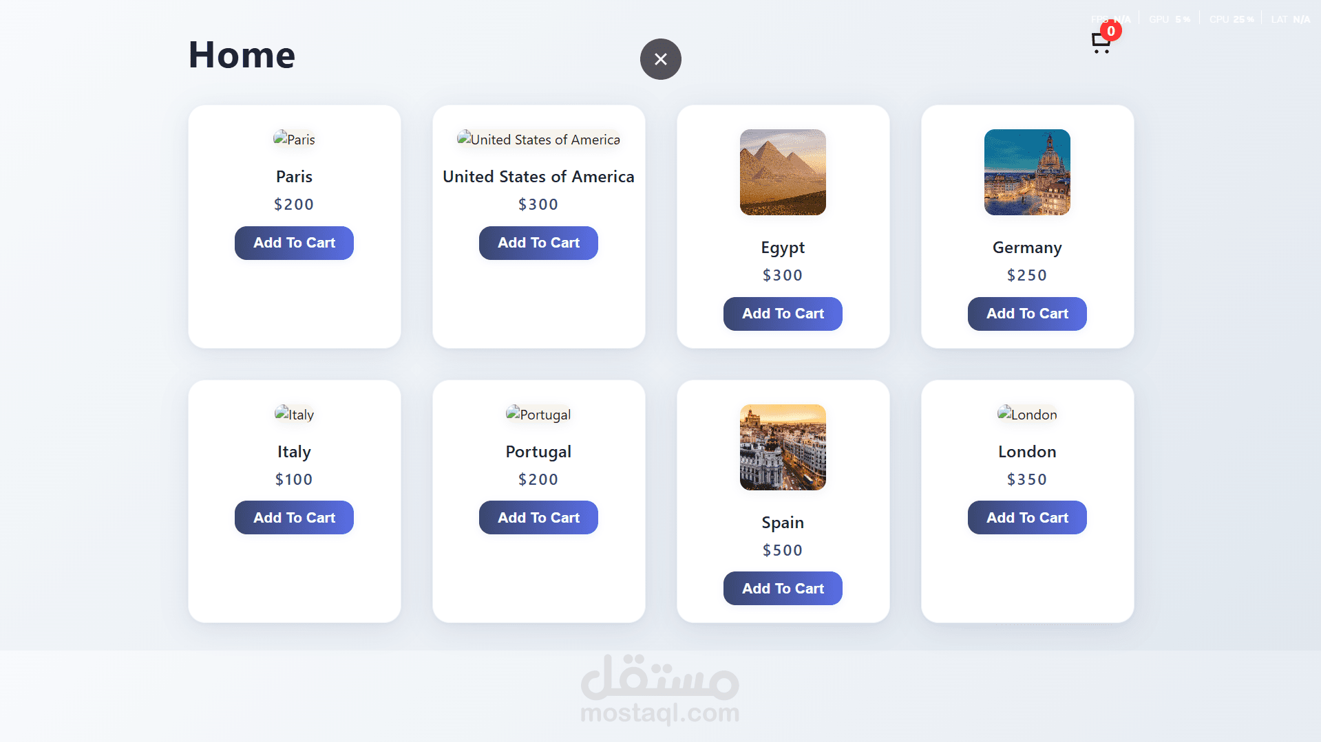 travel website