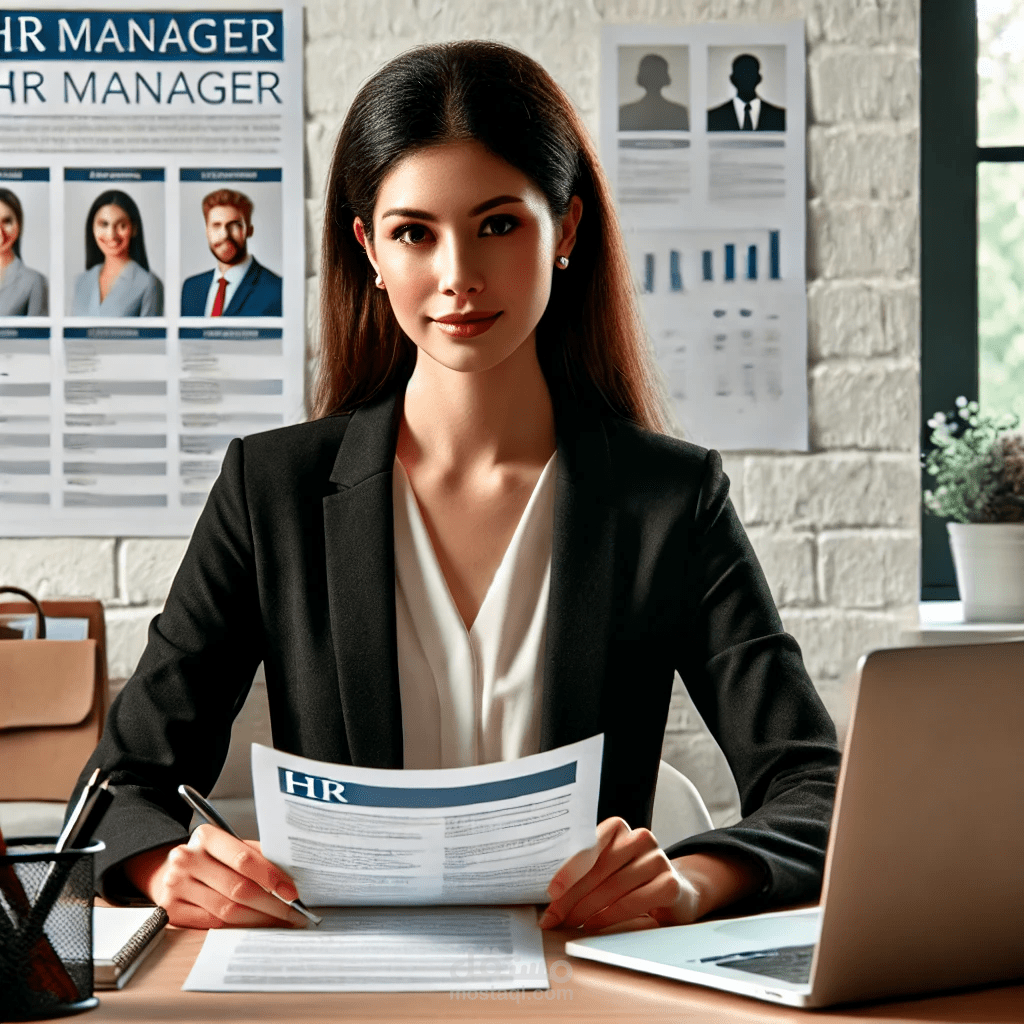 مسؤولة عن قسم الموارد البشرية