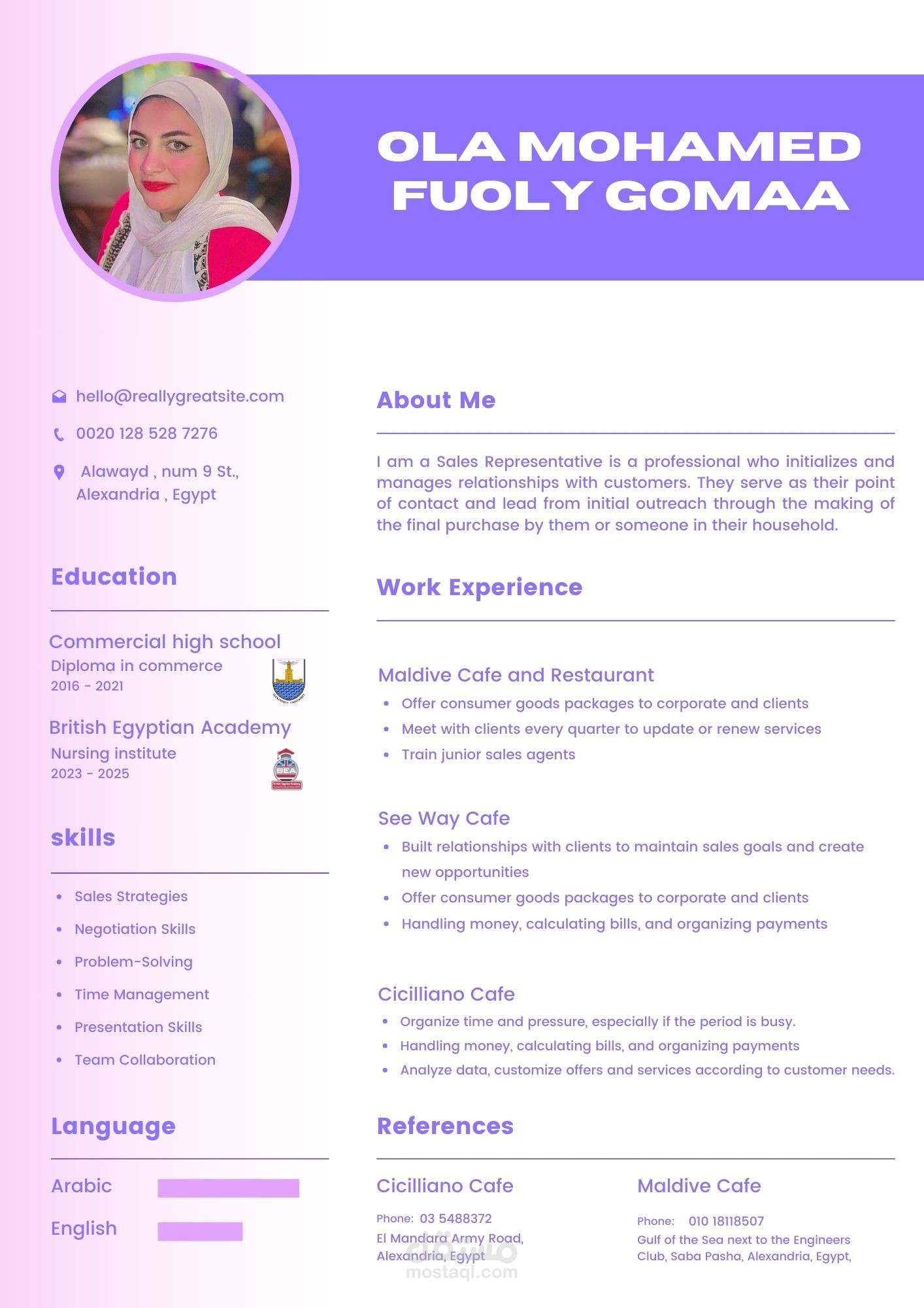 personal Cv