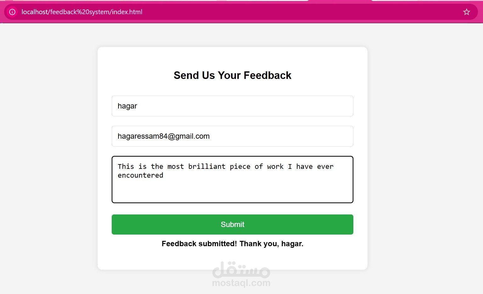 Feedback System