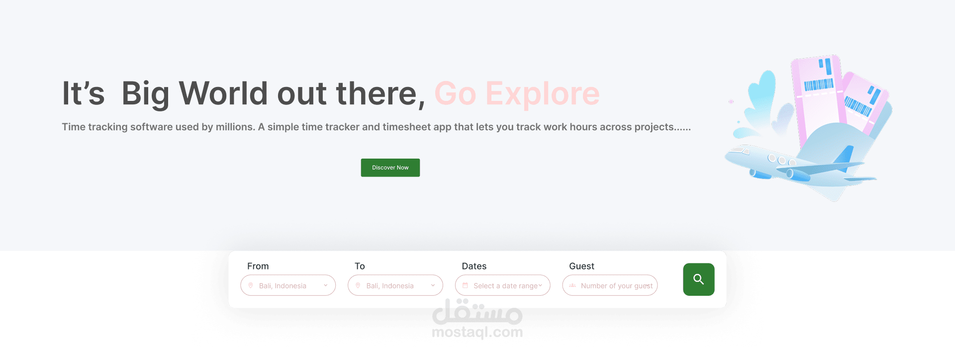 responsive landing page