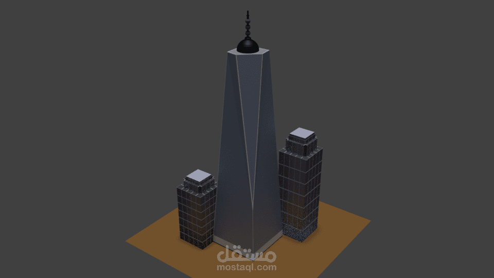 بعض المجسمات ال 3D