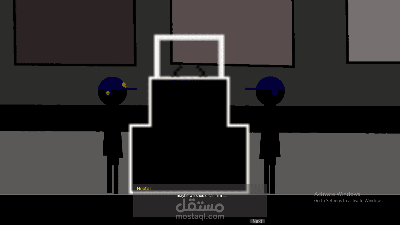 The disaster - a 2D game