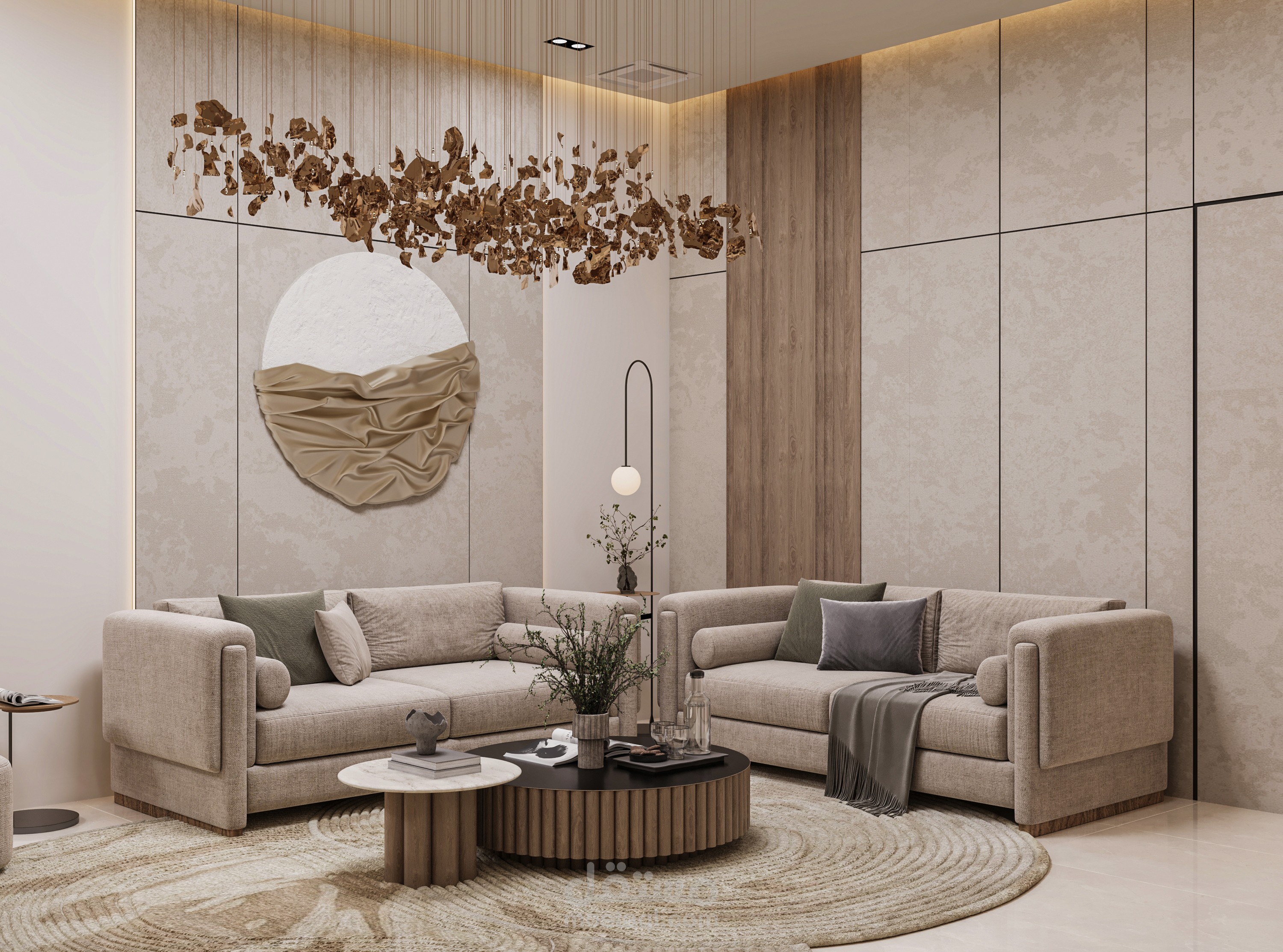 تصميم شقة كاملة