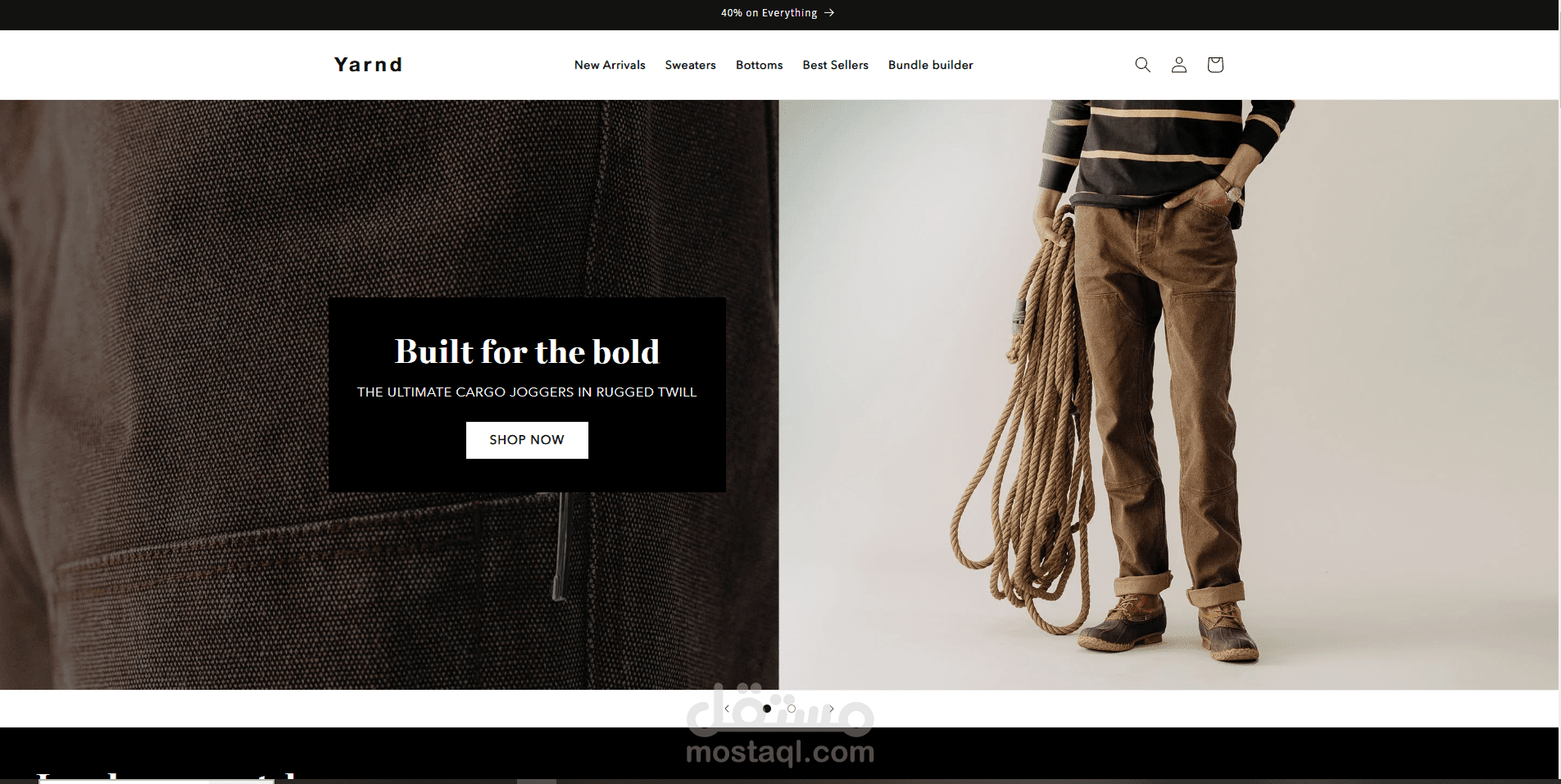Yarnd multipurpose Shopify theme
