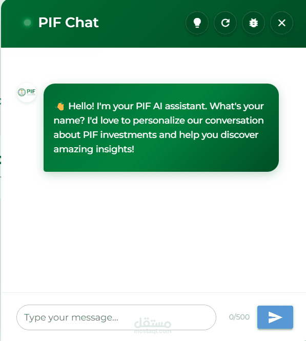 تطوير Chatbot ذكي باستخدام RAG وLLMs