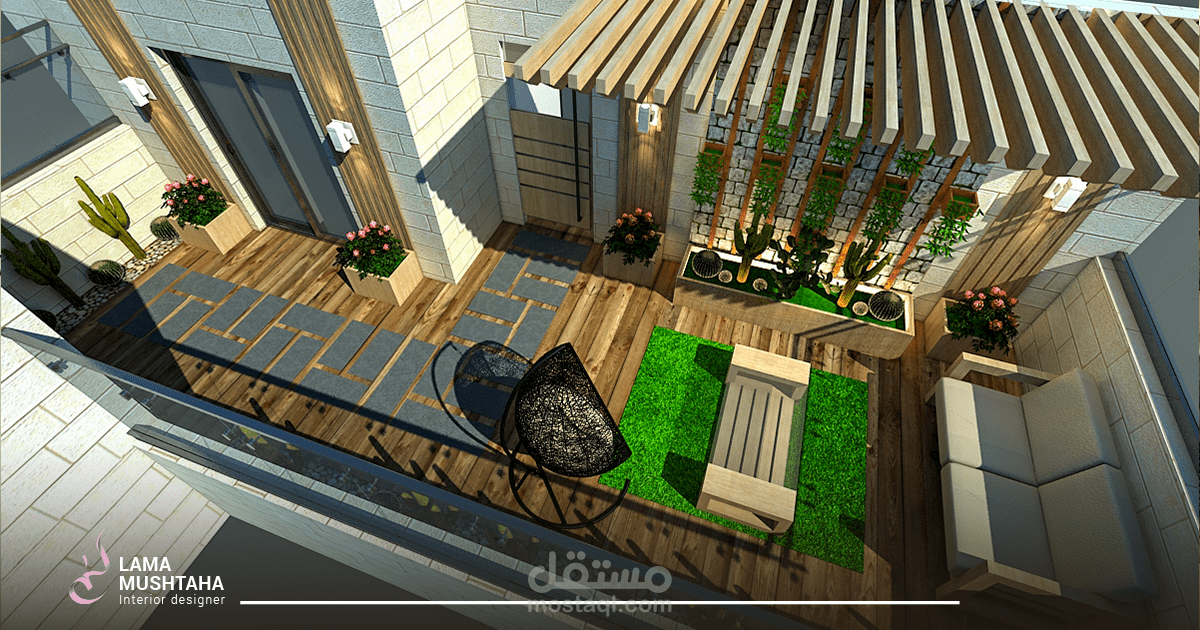 الجهة الثانية من الروف