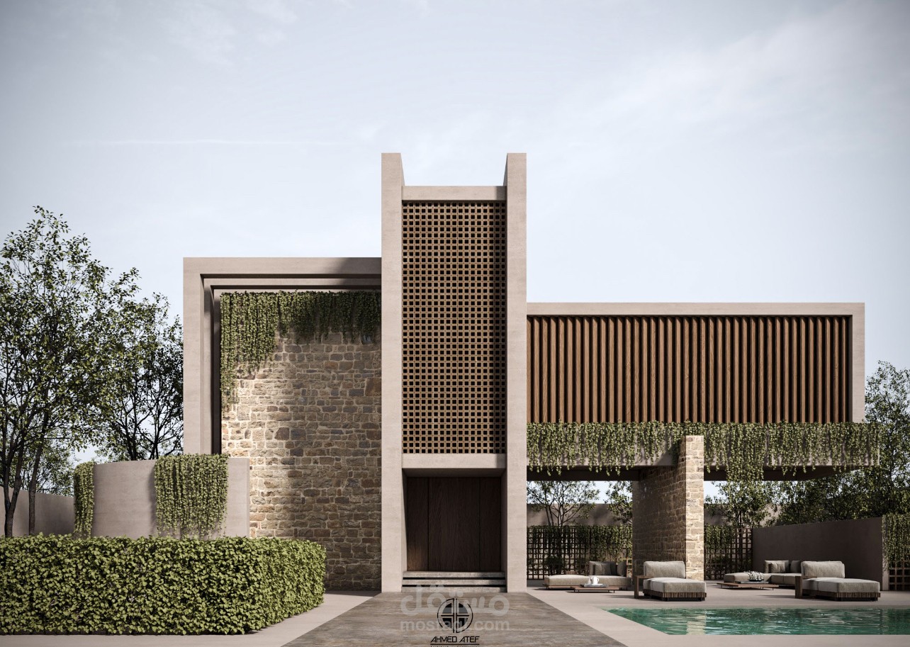 تصميم فيلا سكنية في دبي