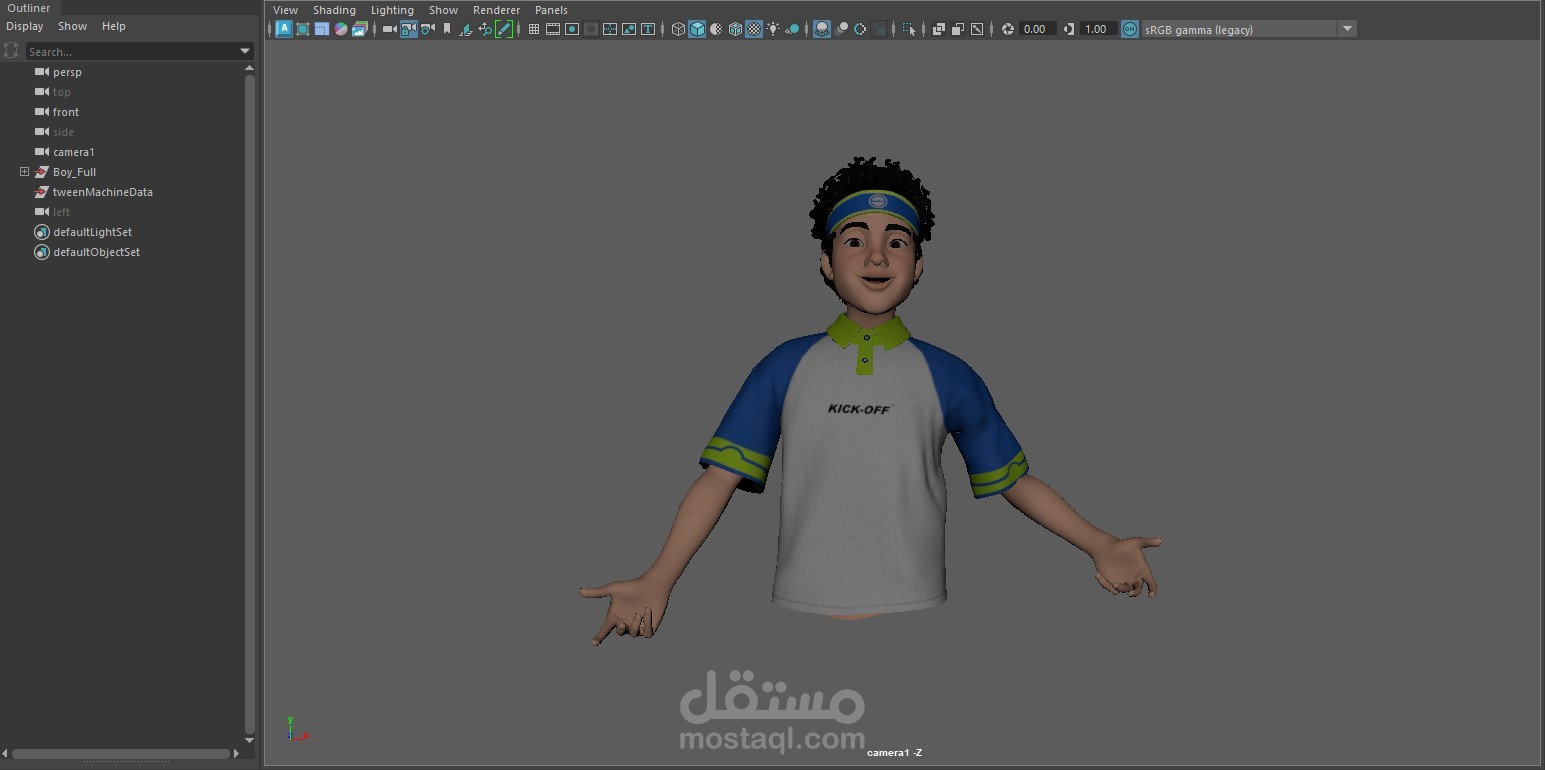 ريج وتحريك ثلاثي الابعاد لشخصيات (3D Rig & Animation)