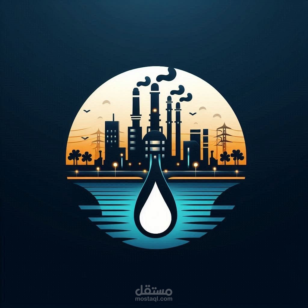 تصميم شعار شركة البتروكيماويات