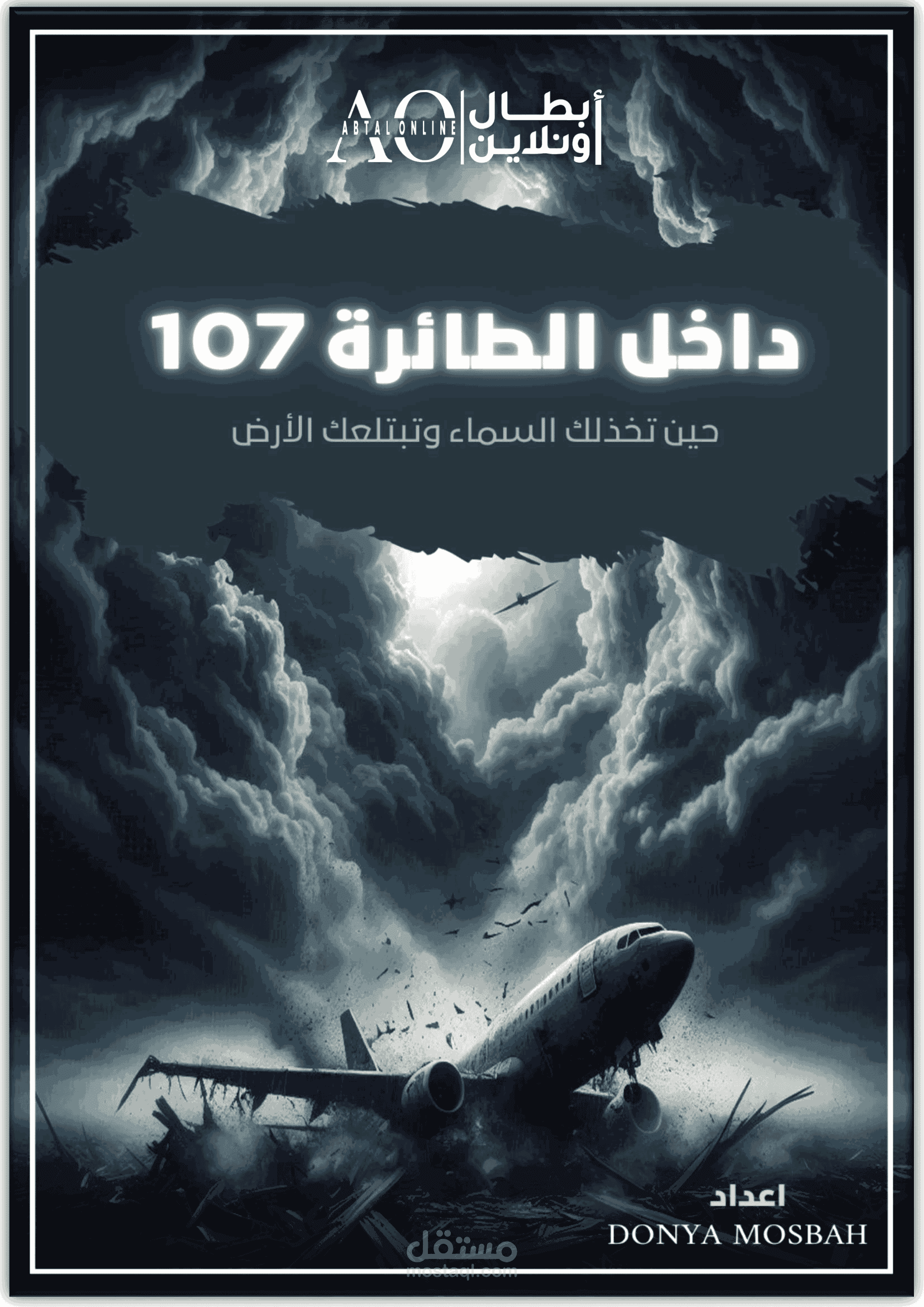 نموذج قصة قصيرة داخل الطائرة 107 تأليف وسرد أدبي مشوّق