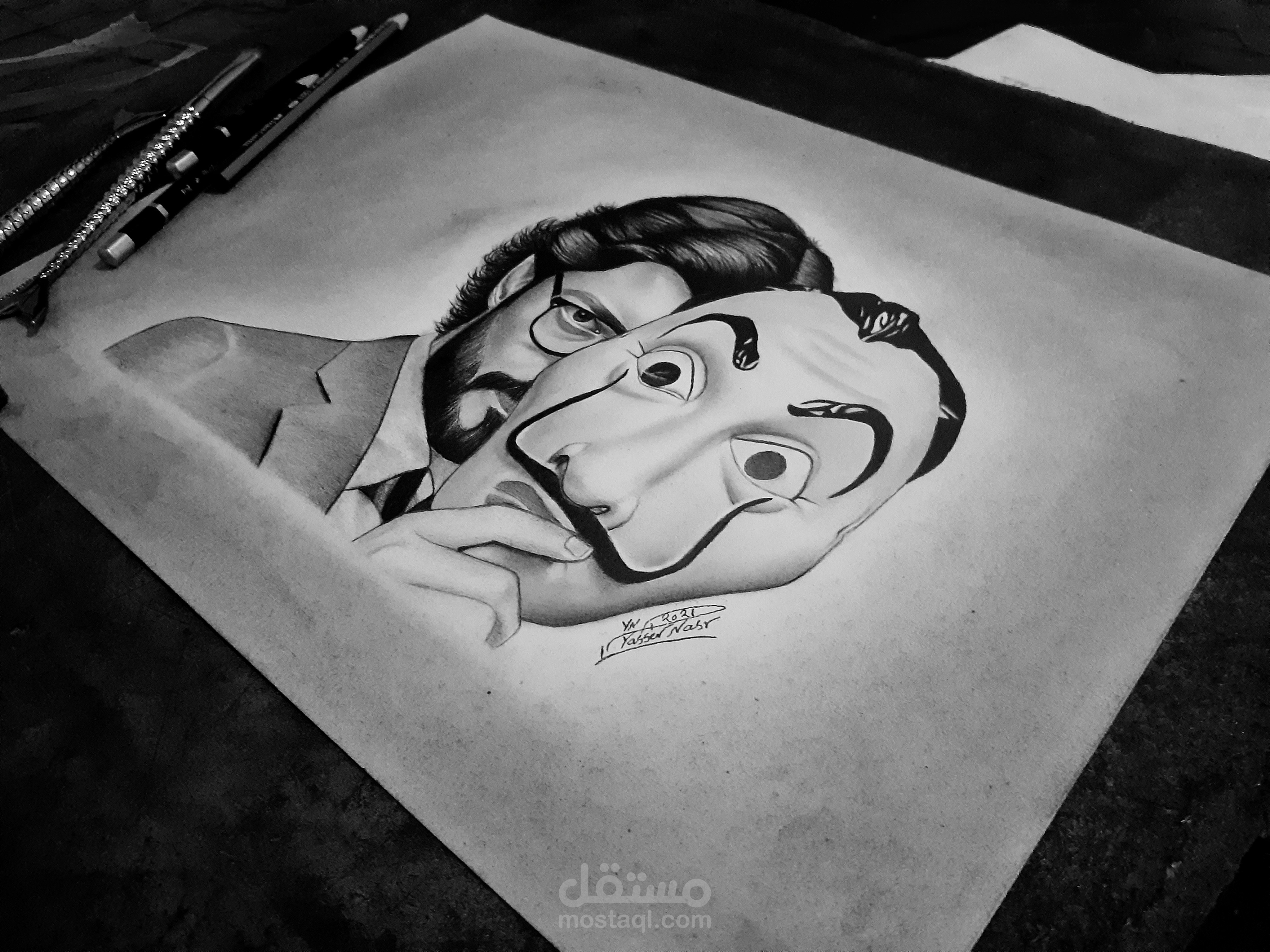 رسم بورتريه احترافي