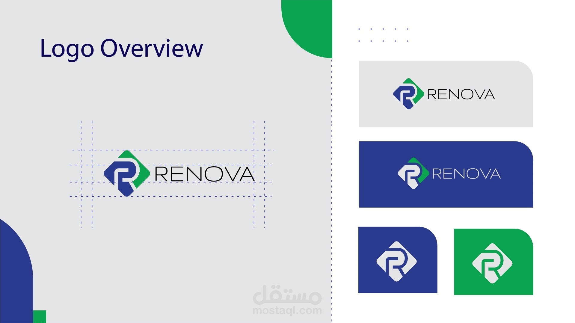 هوية بصرية لشركة Renova