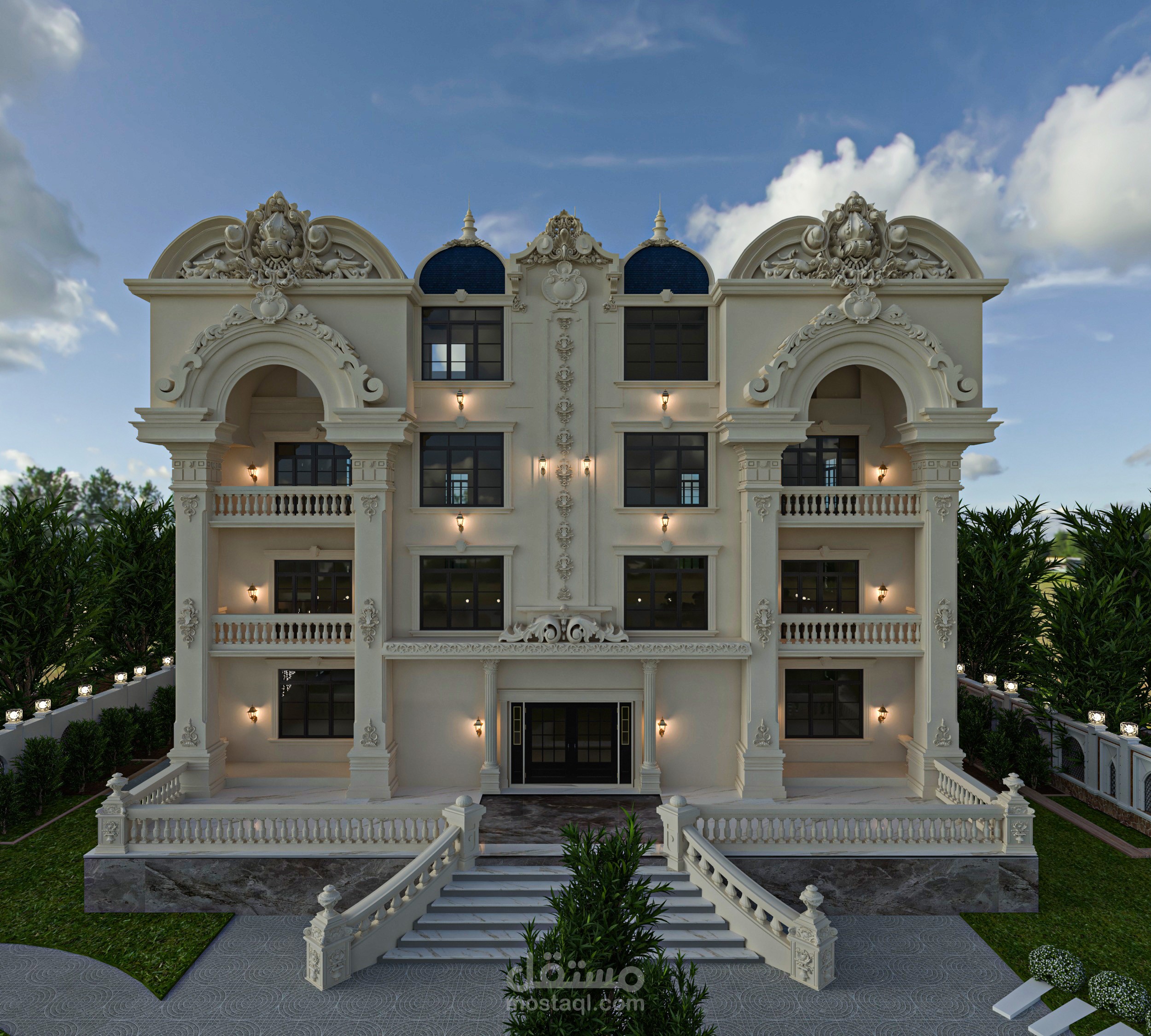 Palace in Obour city