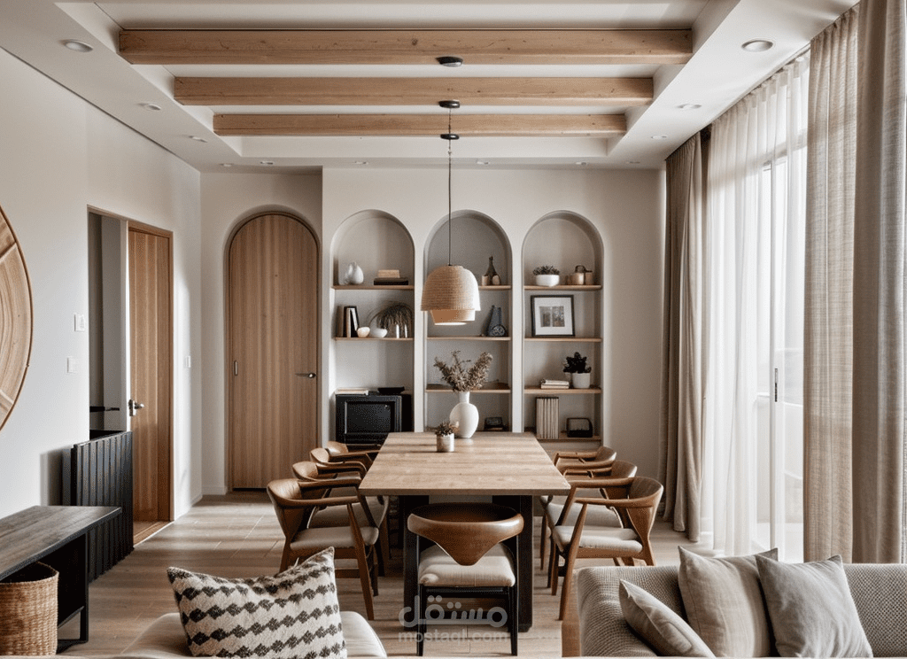 Interior design for Reception & Bedroom