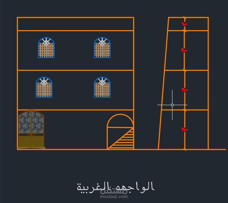 رخصه بناء ارضى و 2 علوى