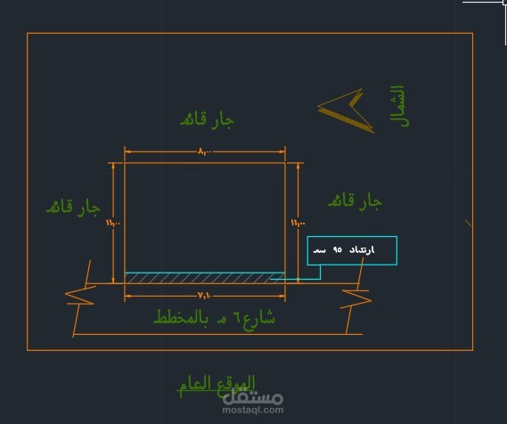 تنفيذ رخصة بناء (أرضي + 3 علوي + خدمات) طبقًا لاشتراطات القانون المصري 119 لسنة 2008 - وتعديل الارتفاعات طبقا للقرار الجديد بزياده ارتفاع المقرر للشوارع