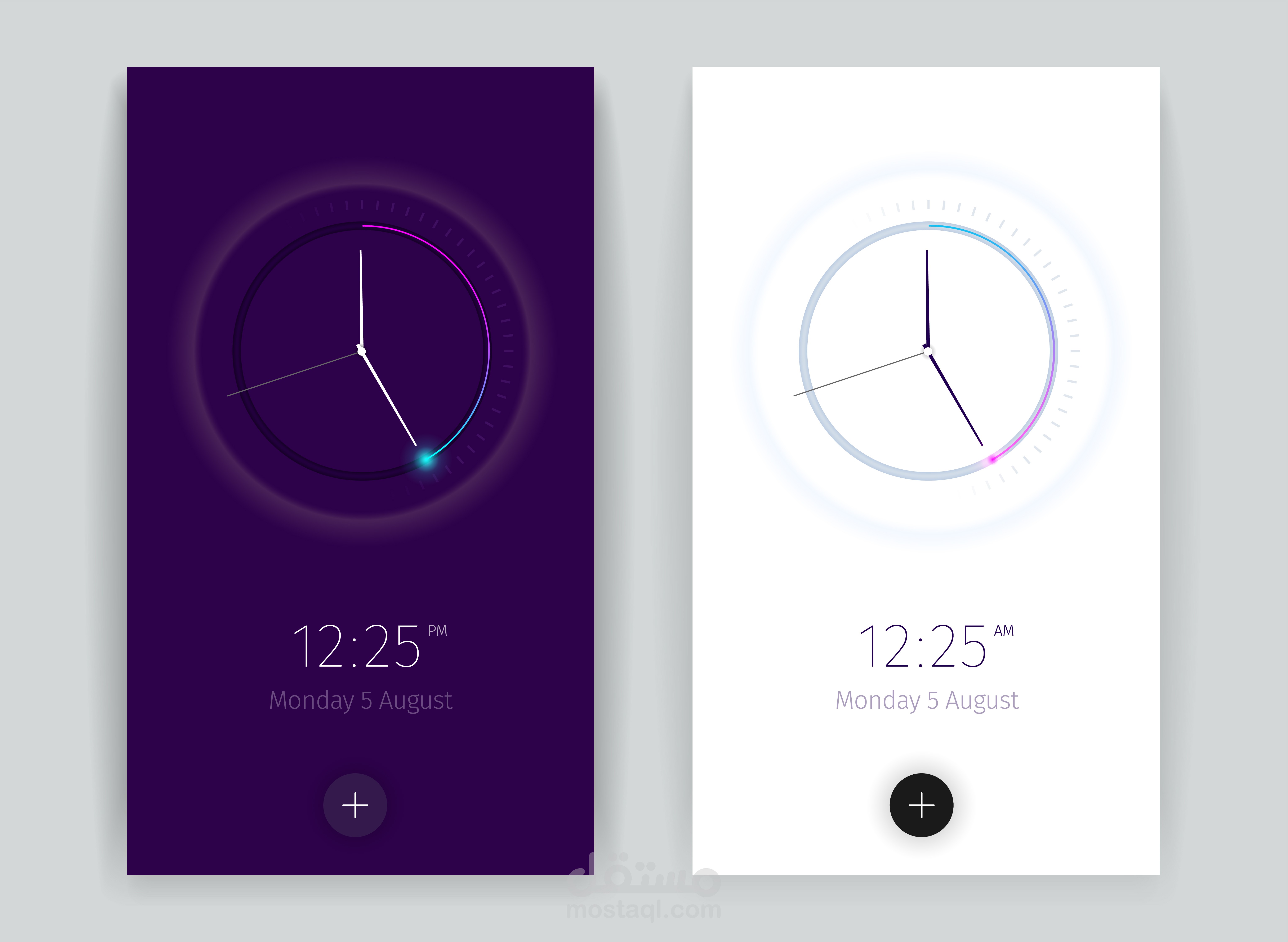 تطبيق ساعة توقيت (Stopwatch & Timer)