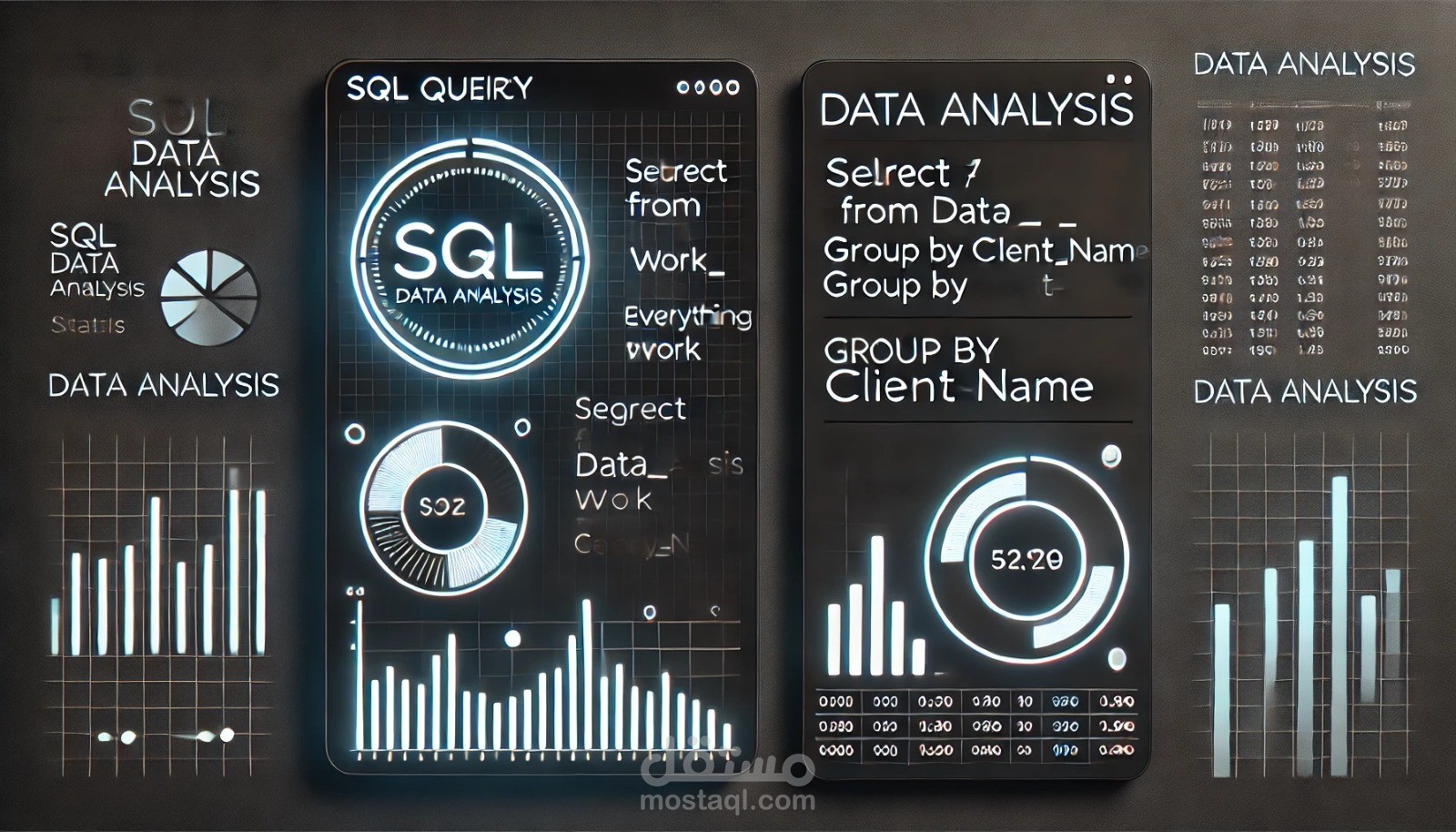 تحليل باستخدام SQL