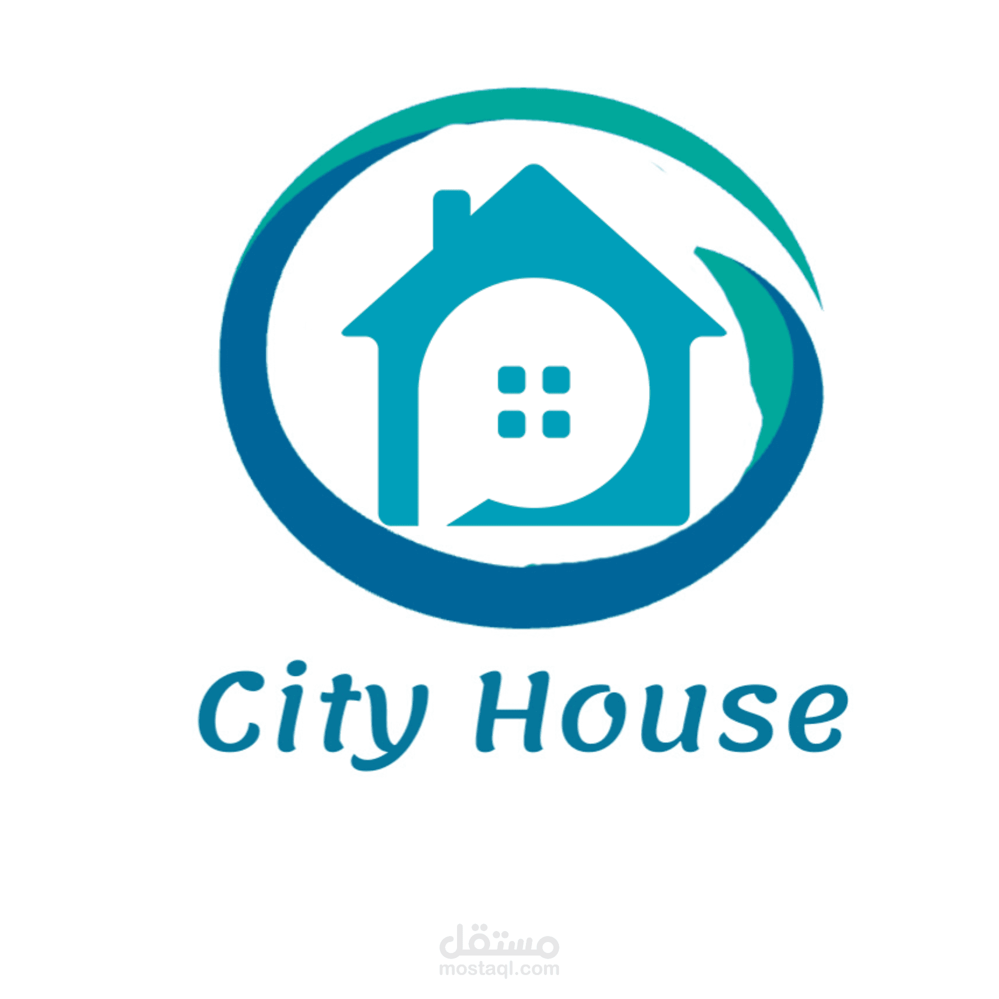 لوجو City House للإنشاءات المعمارية