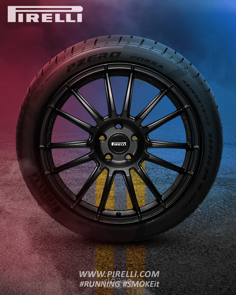 Pirelli sample ad design