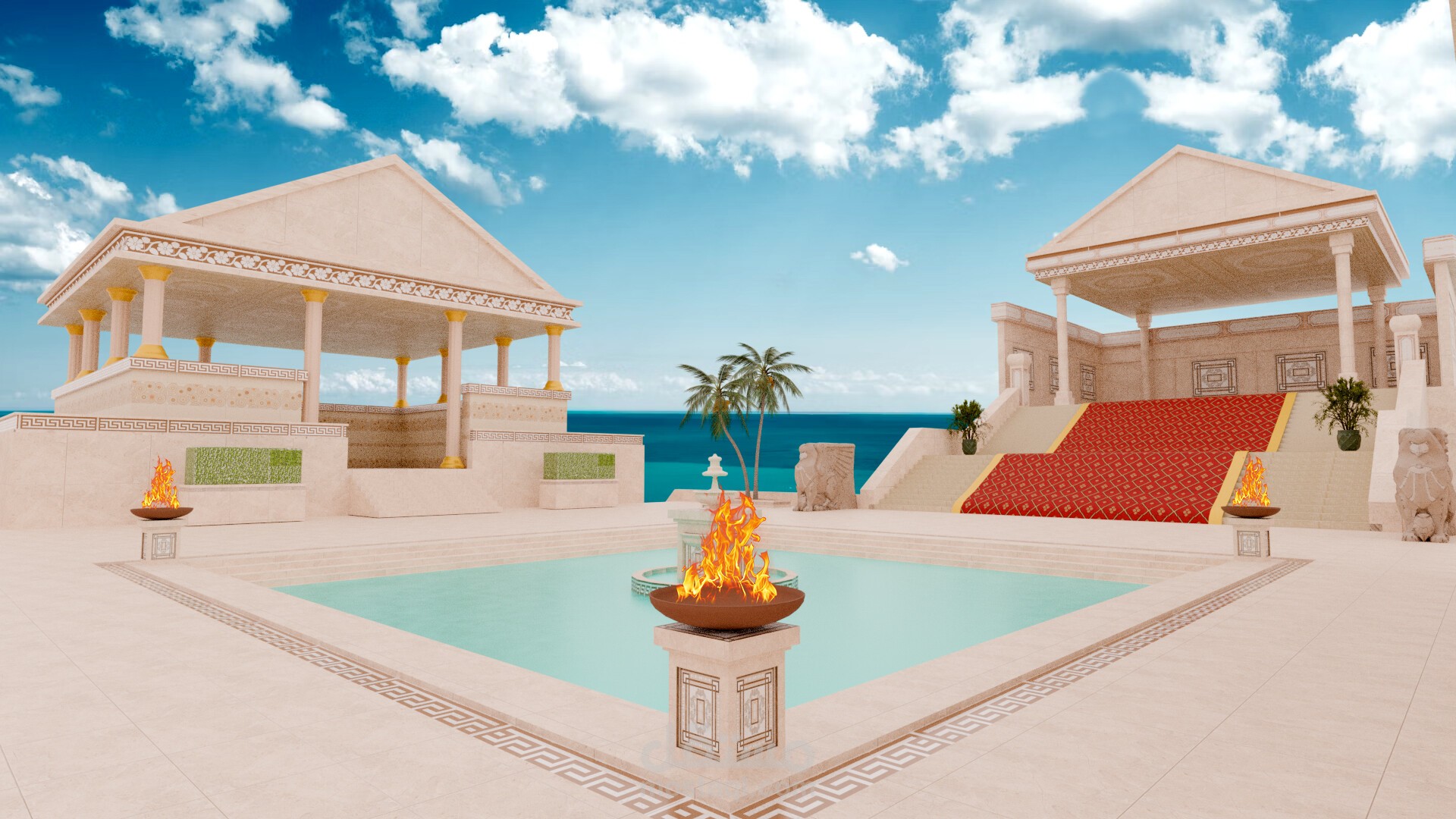 3D Game Environment in Blender