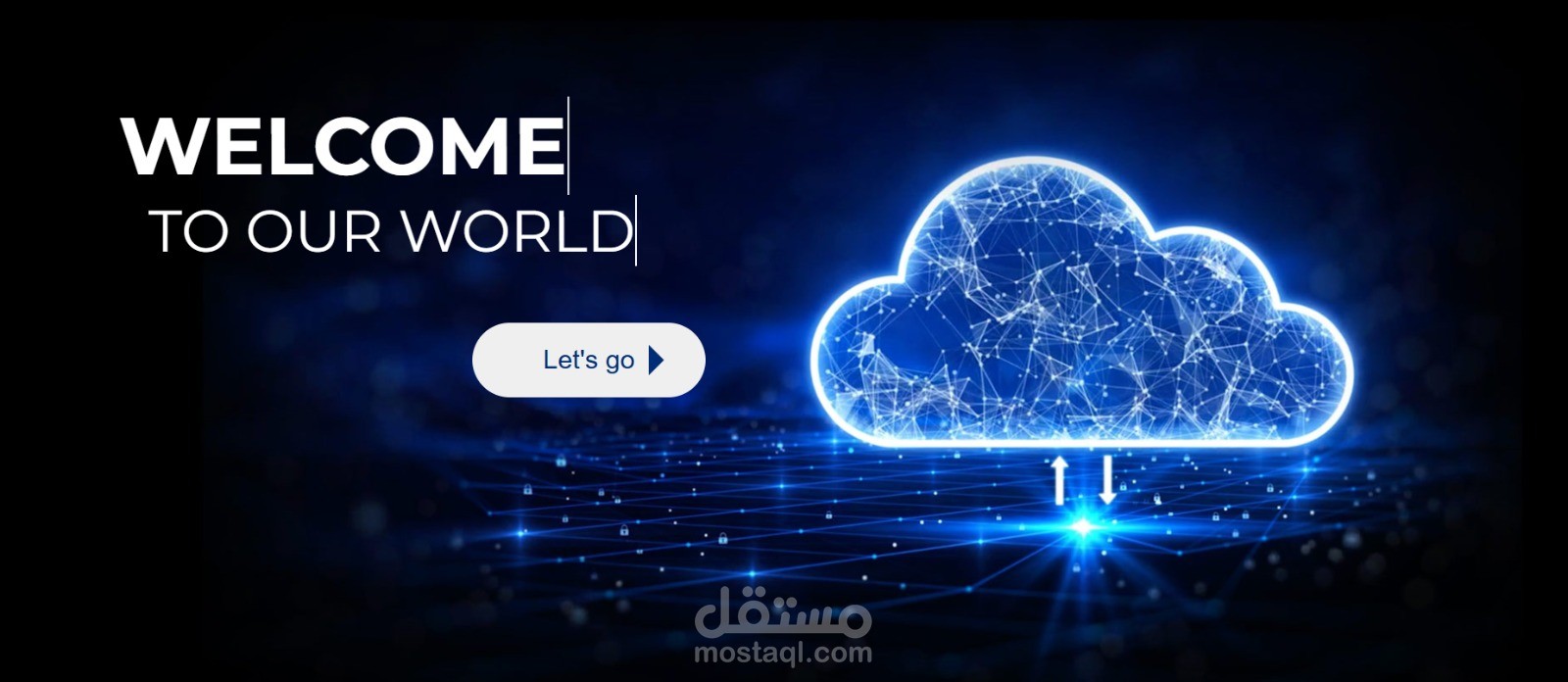 واجهة موقع احترافية