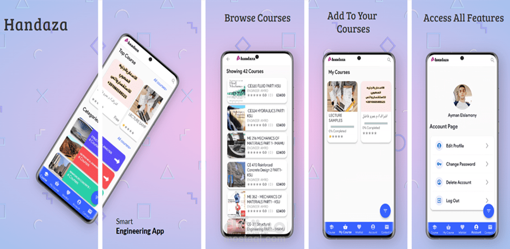 (Android & IOS) Handaza Flutter Application