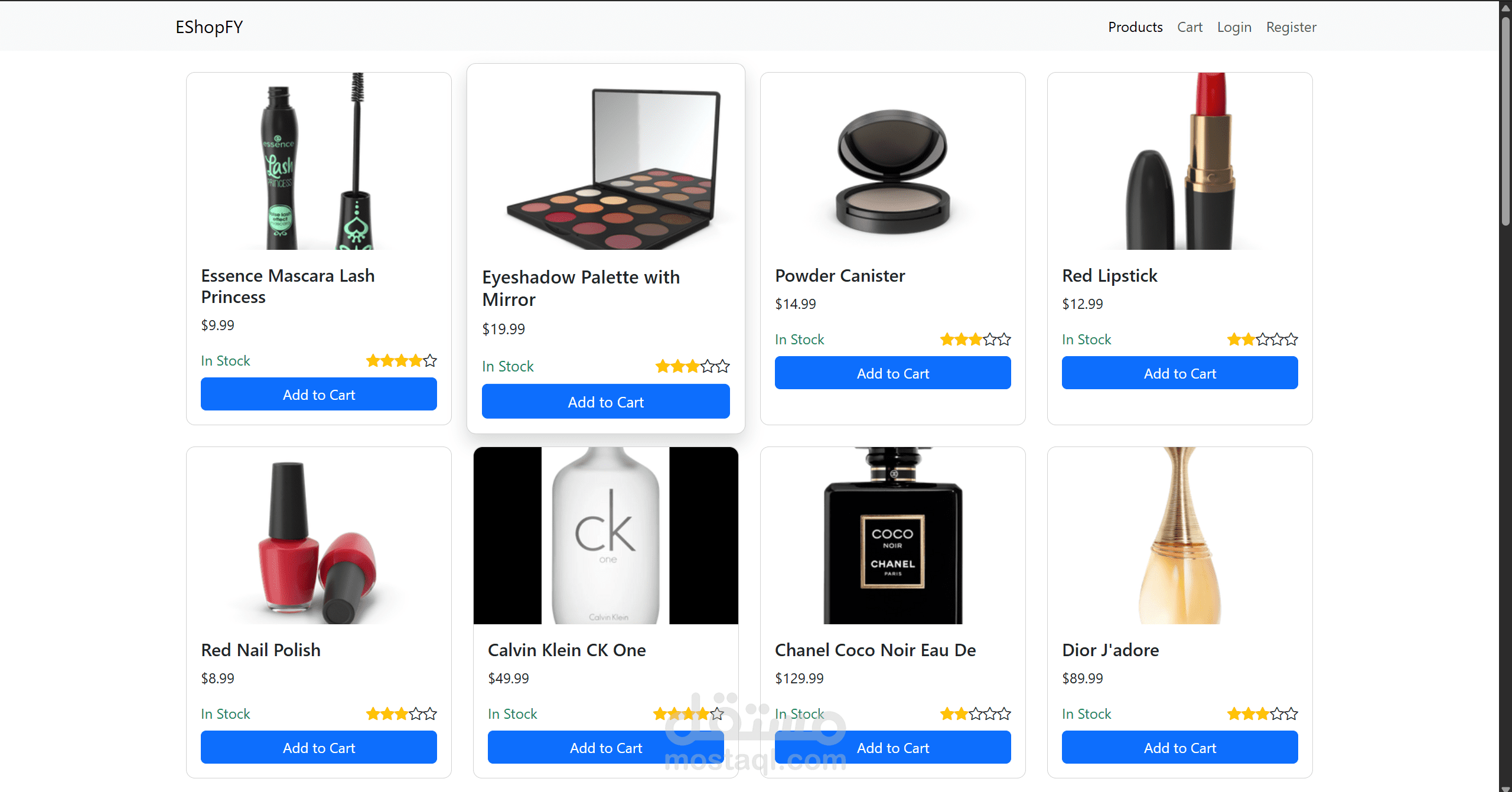 تصميم وتطوير واجهة متجر إلكتروني باستخدام Angular19