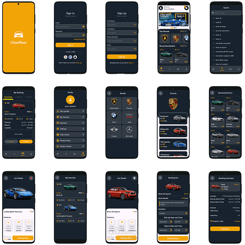 Car Rental App