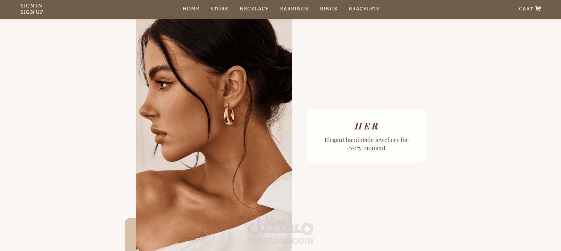 Luxury Jewelry E-Commerce Store