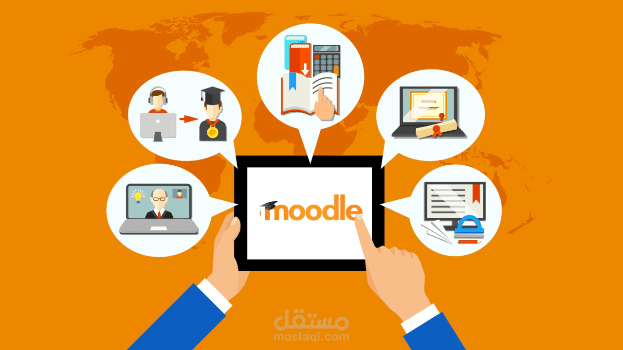 منصة تعليمية تفاعلية | إدارة محتوى تعليمي – أنشطة H5P – SCORM – اختبارات تفاعلية