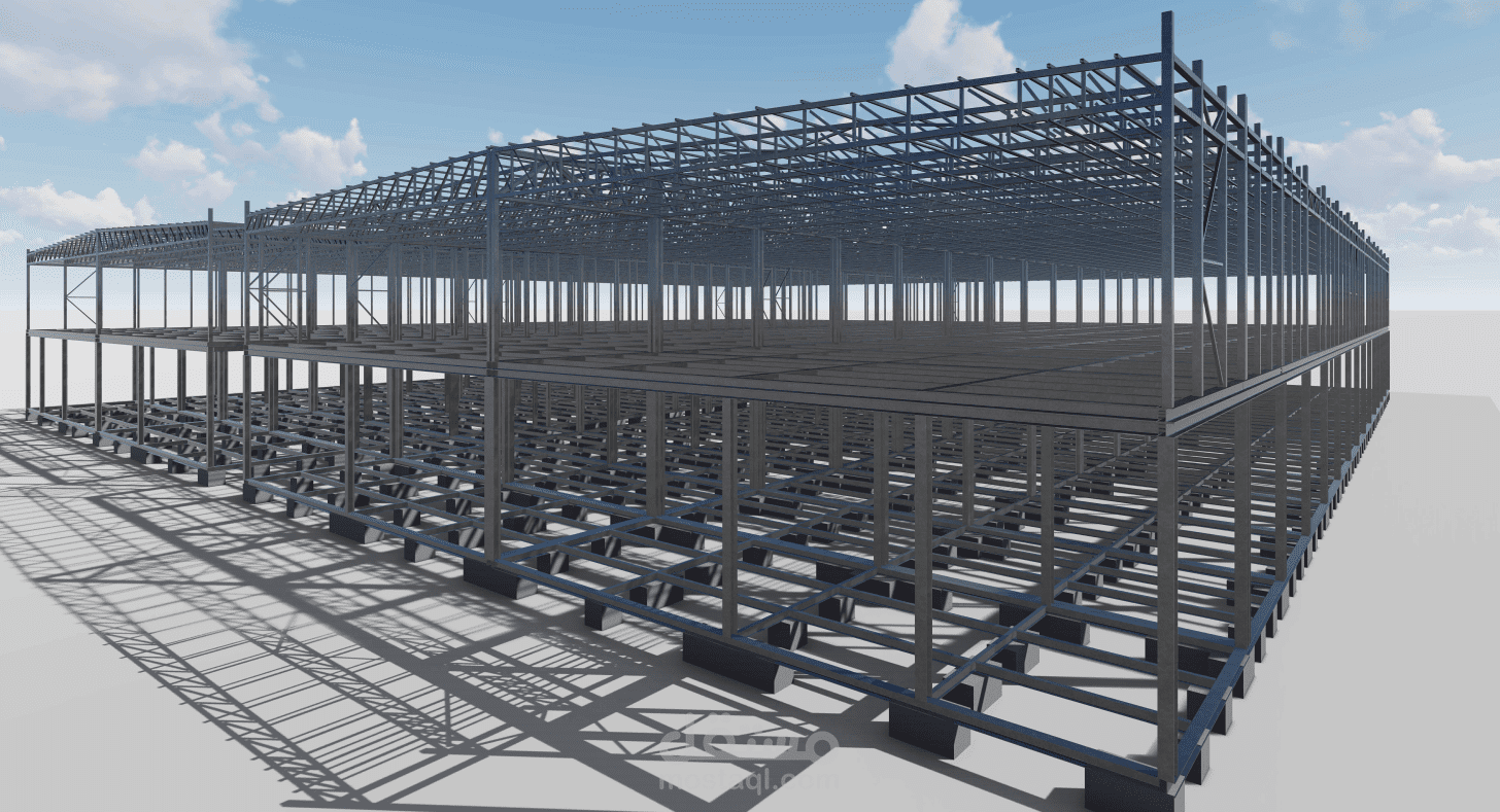 Steel Structural Design - For an Office Building