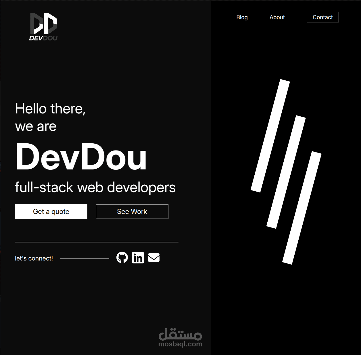 Portfolio website