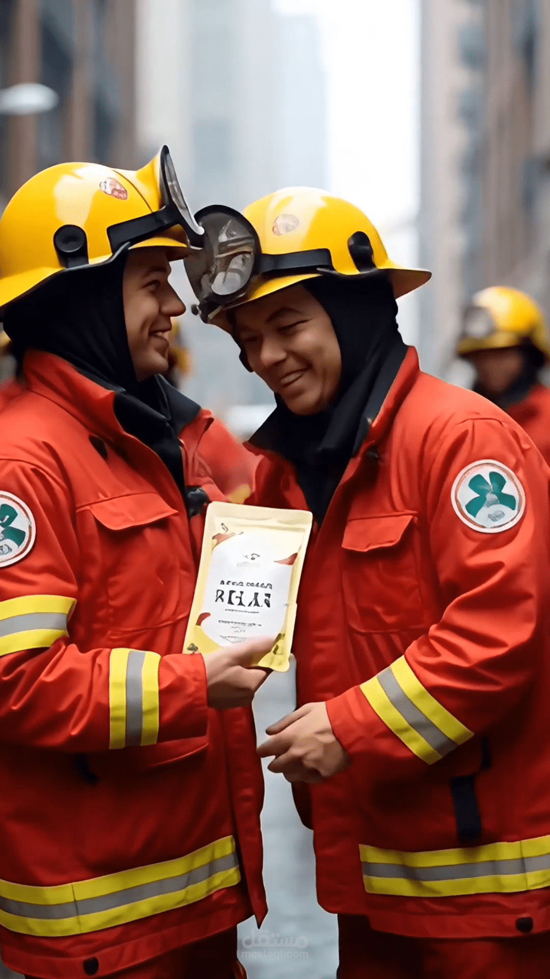 حملة اعلانية  للشاي باسلوب الهوك