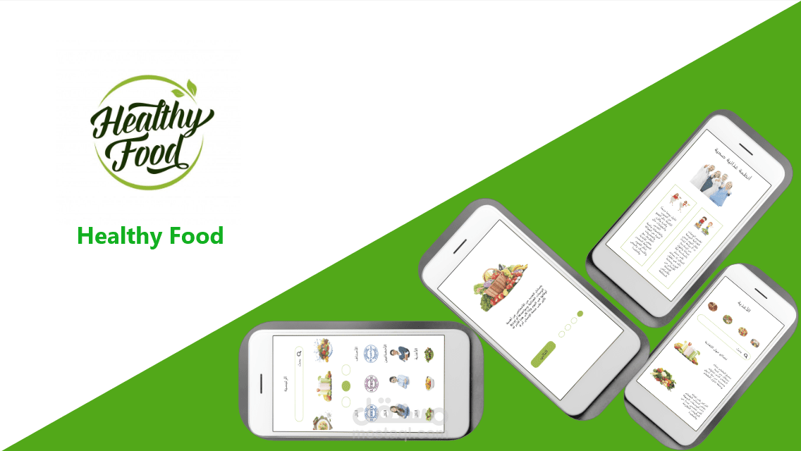 Healthy Food App – UI/UX Design Project