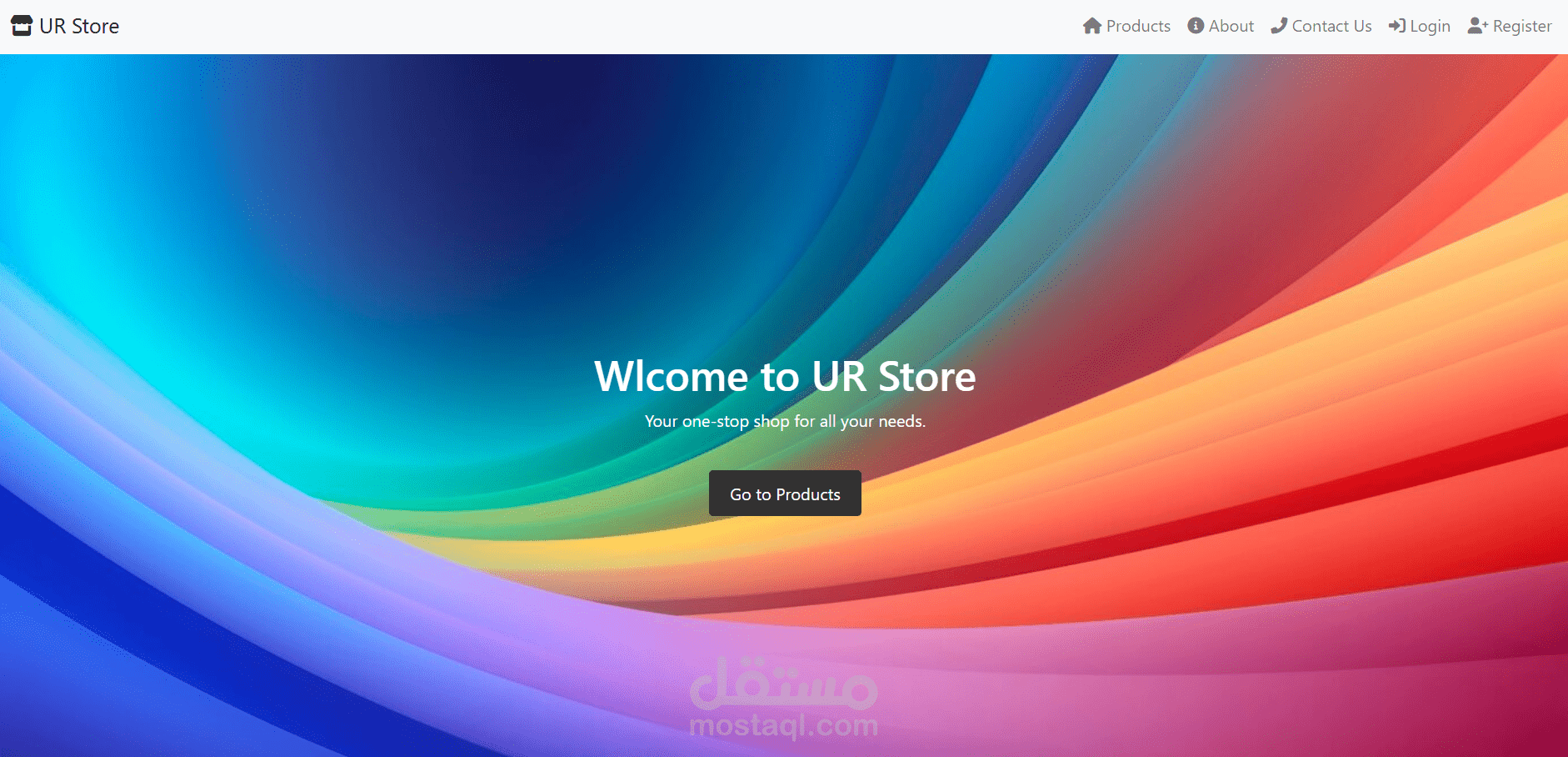 UR Store - المشروع النهائي للواجهة الأمامية باستخدام React في ITI