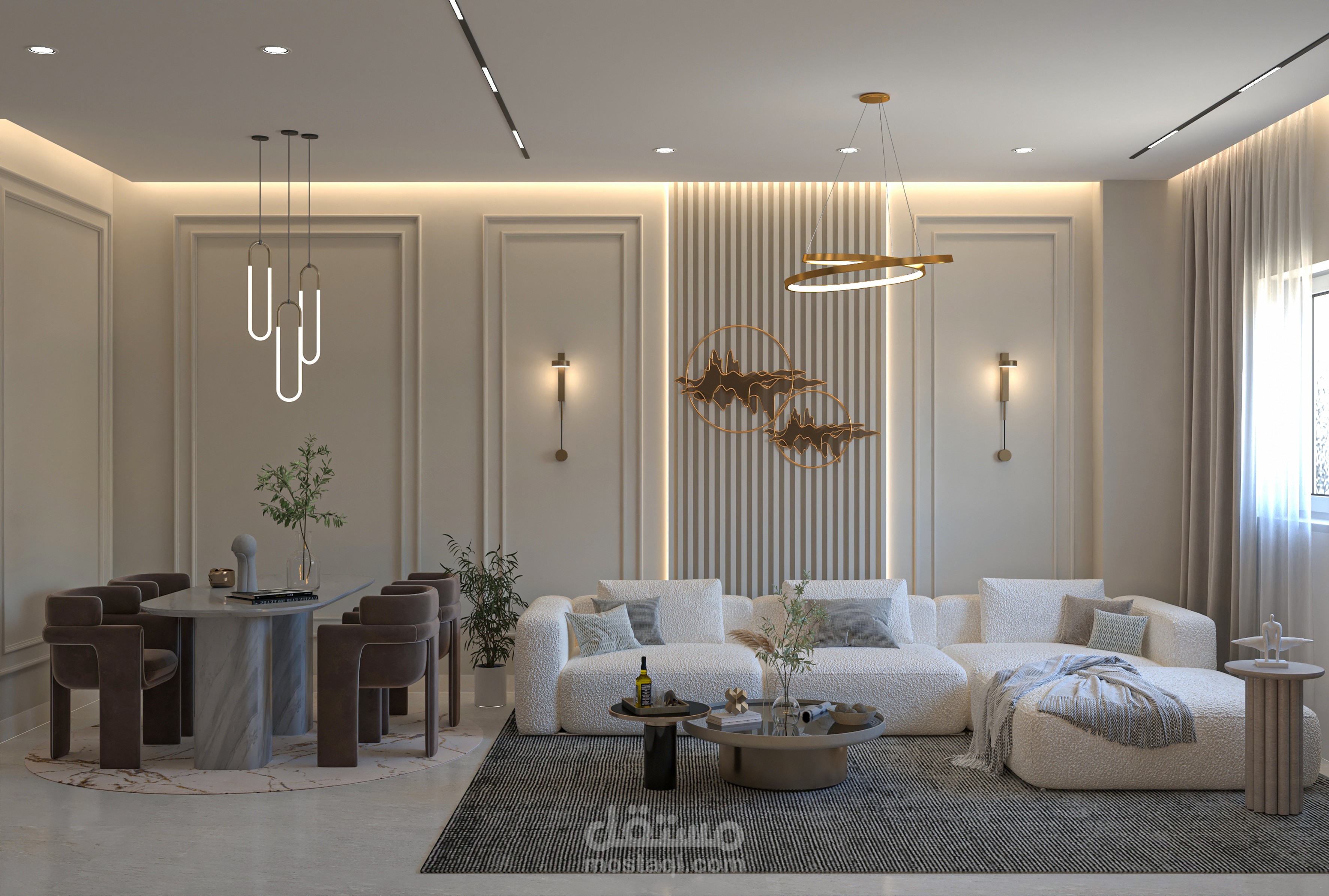 Living and Dinning Room