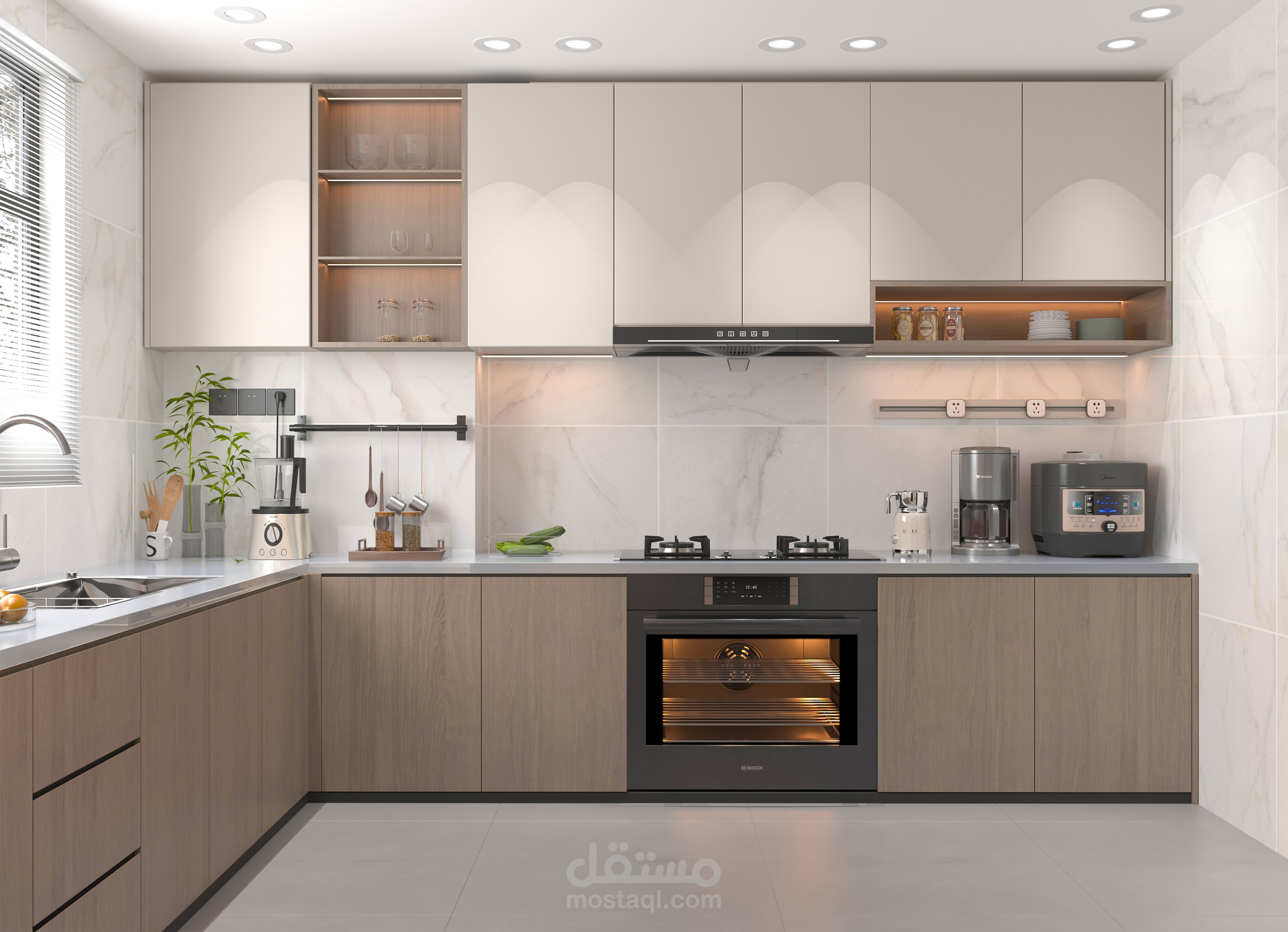 تصميم مطبخ مودرن