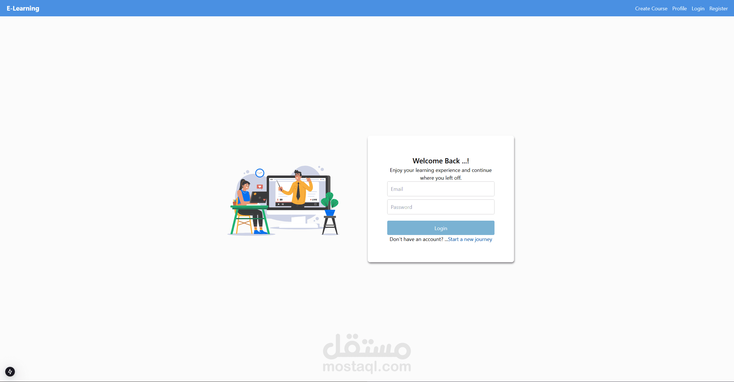 E-Learning Platform with Adaptive Modules and Performance Tracking