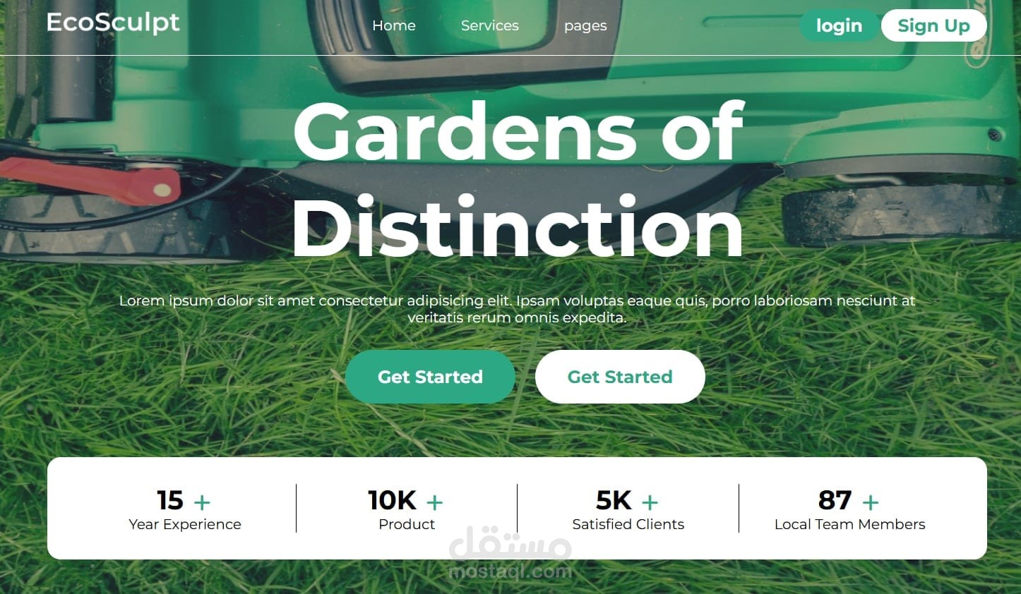 إنشاء Landing Page احترافية سريعة ومتجاوبة تحقق أعلى تحويلات